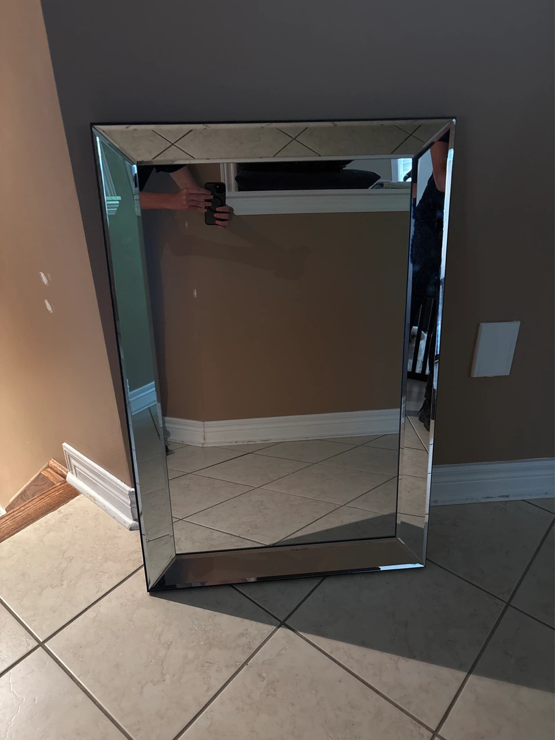 Rectangular Beveled Mirror