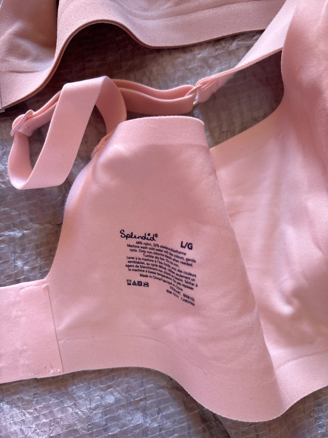 NWOT 2pc Splendid L/G Seamless Wireless Bras (2 Pack) - photo 2