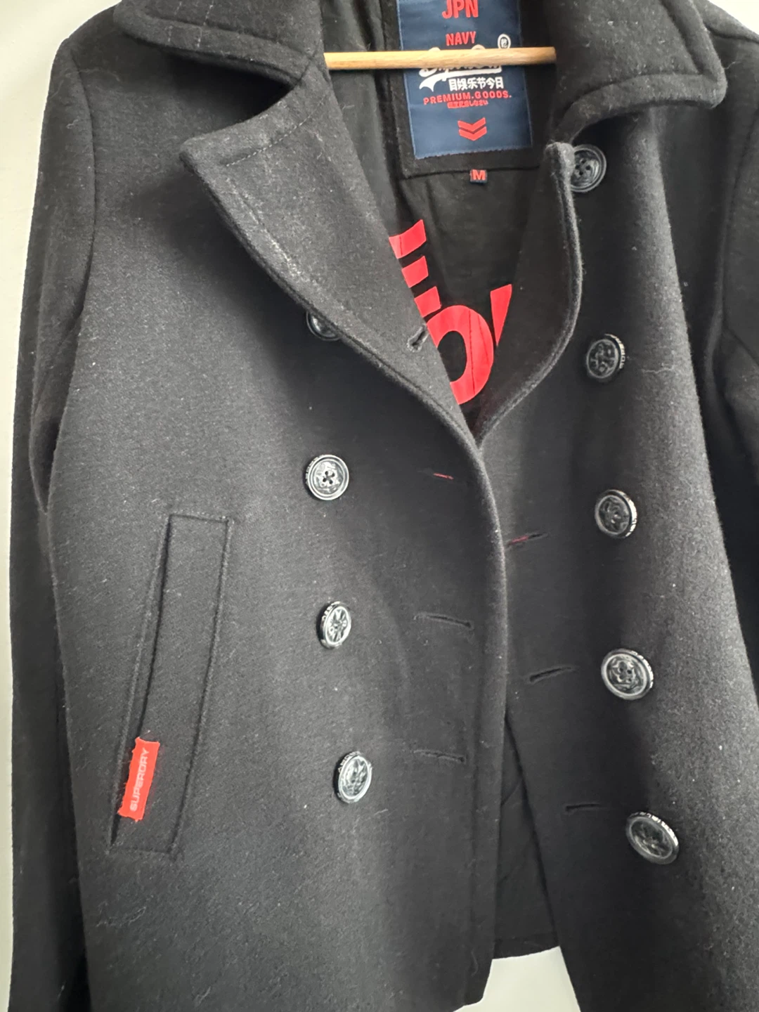 Superdry black Peacoat - photo 3