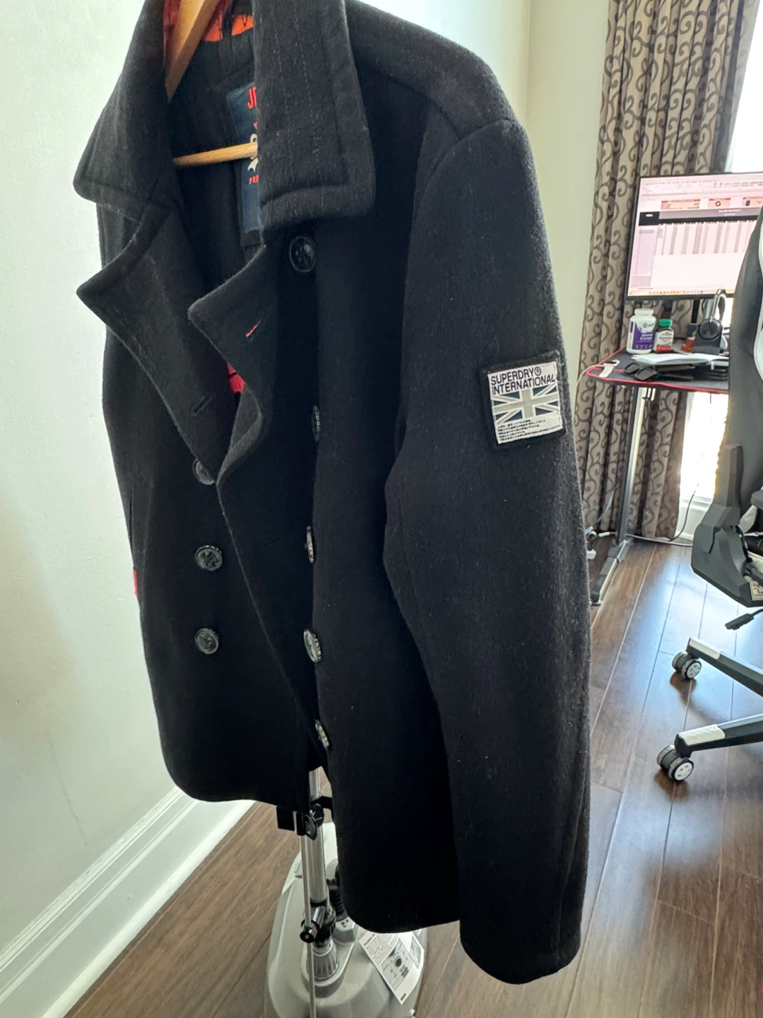 Superdry black Peacoat - photo 2