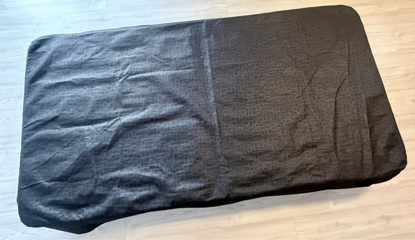 Foldable Twin Bed Frame with Mattress - photo 5