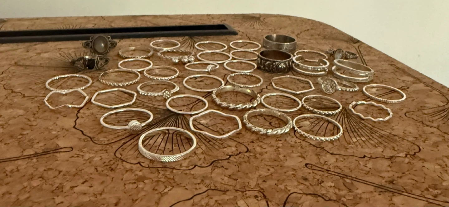 Assorted Silver Rings