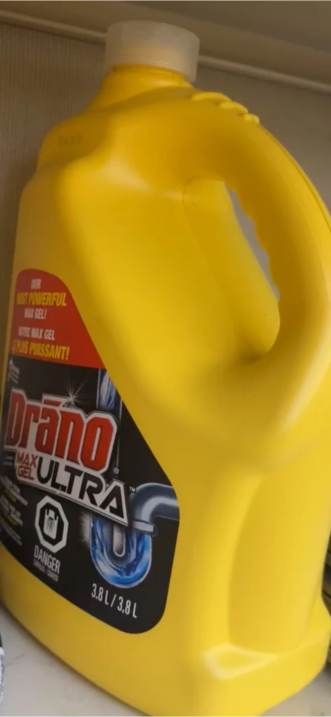 New Drano Max Gel Ultra Clog Remover and Cleaner, 3.8 L - photo 2