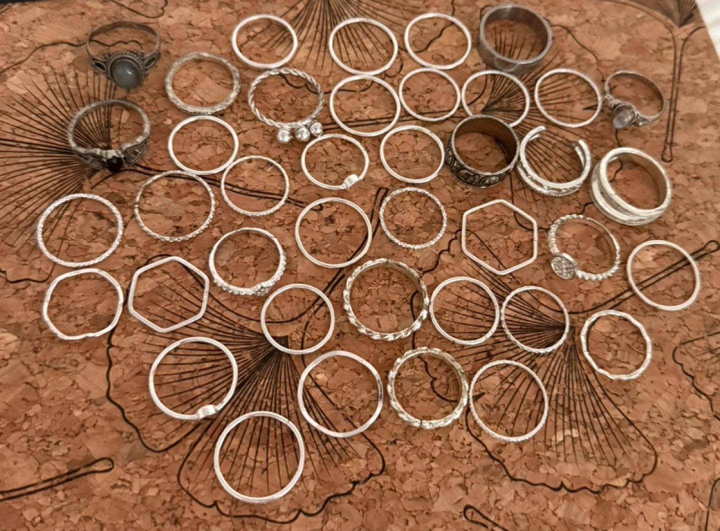Assorted Silver Rings - photo 2