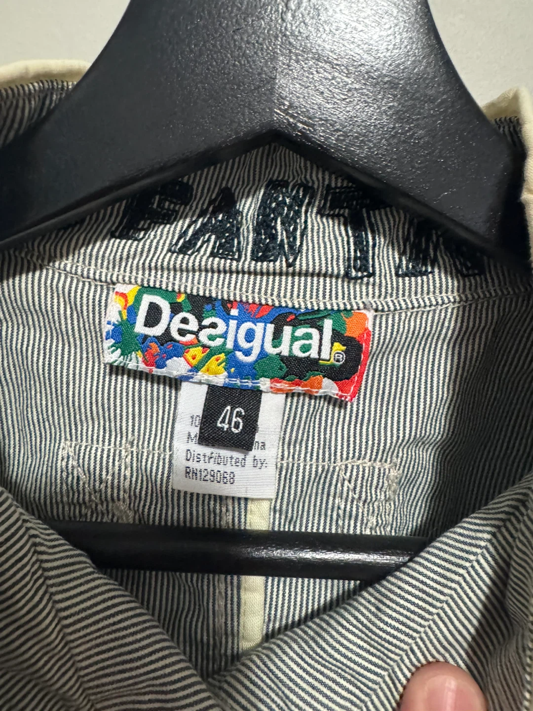 Desigual Striped Jacket Size 46 - photo 2