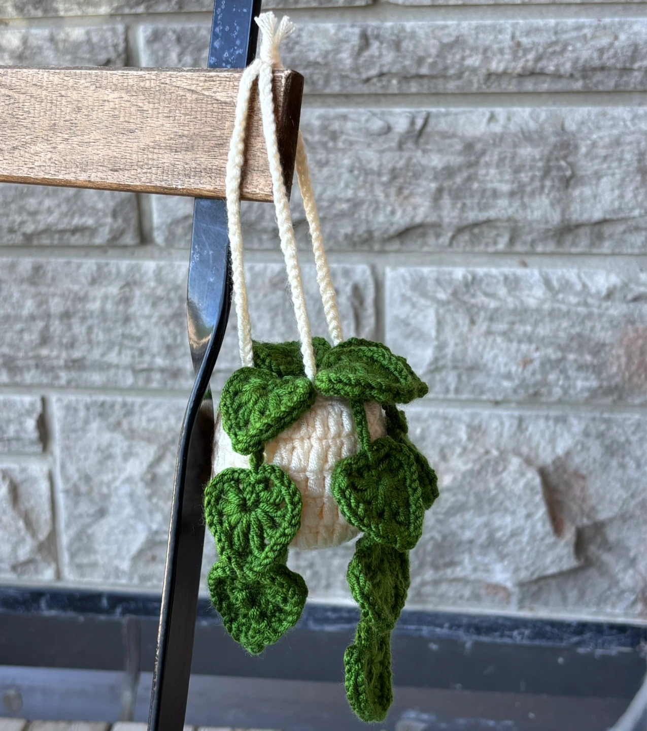 Handmade Decorative Crochet Plant & Candle🪴 - photo 3