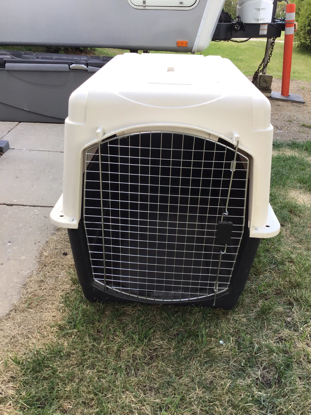 Large dog crate