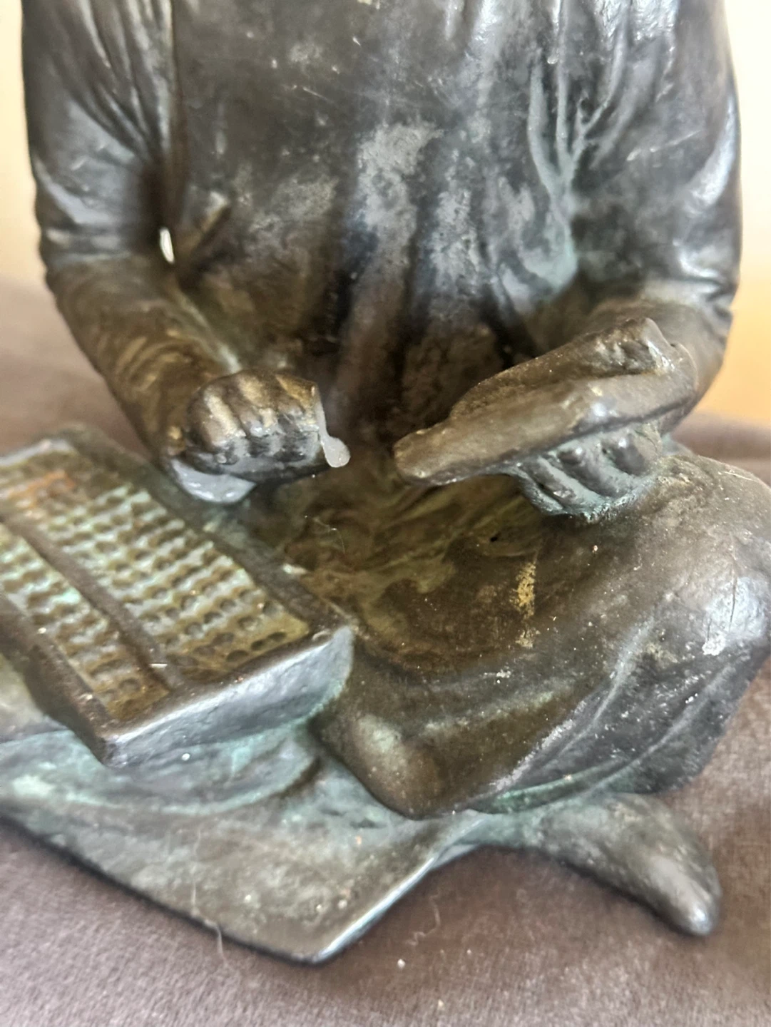 Vintage Austin Productions 1981 Scholar Sculpture with Abacus - photo 2