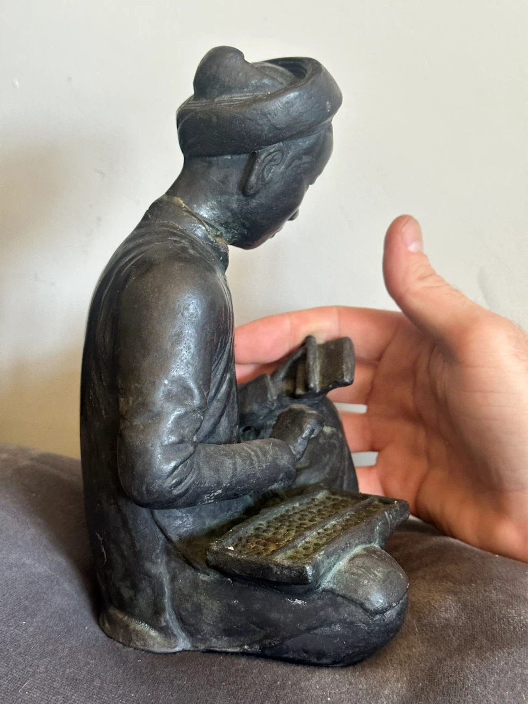 Vintage Austin Productions 1981 Scholar Sculpture with Abacus - photo 4
