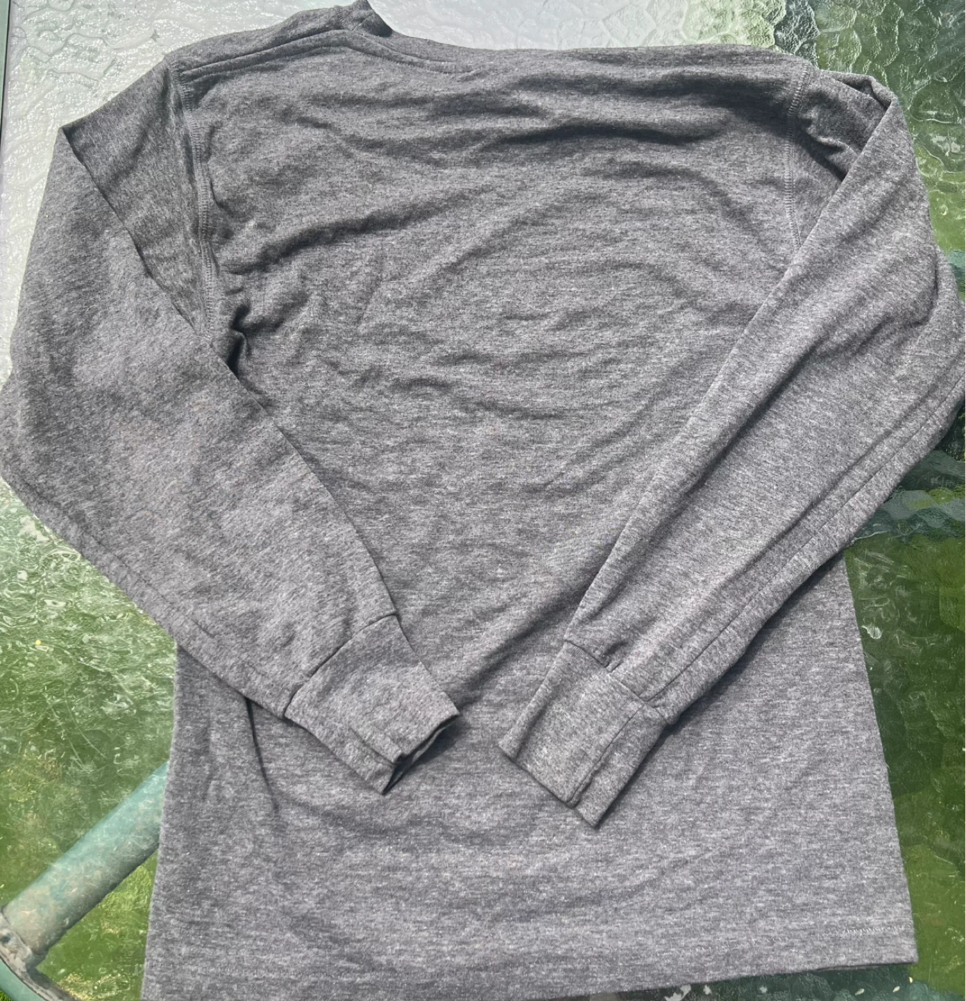 Stanfield’s Scots Vintage-Style Stone Grey Long Sleeve Crew Neck - photo 2