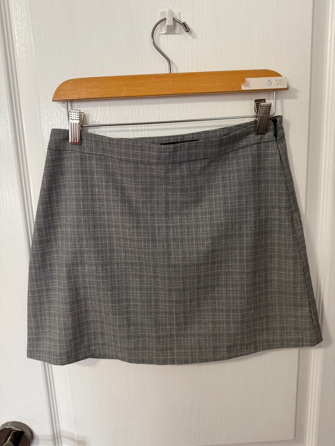 Plaid Mini Skirt
