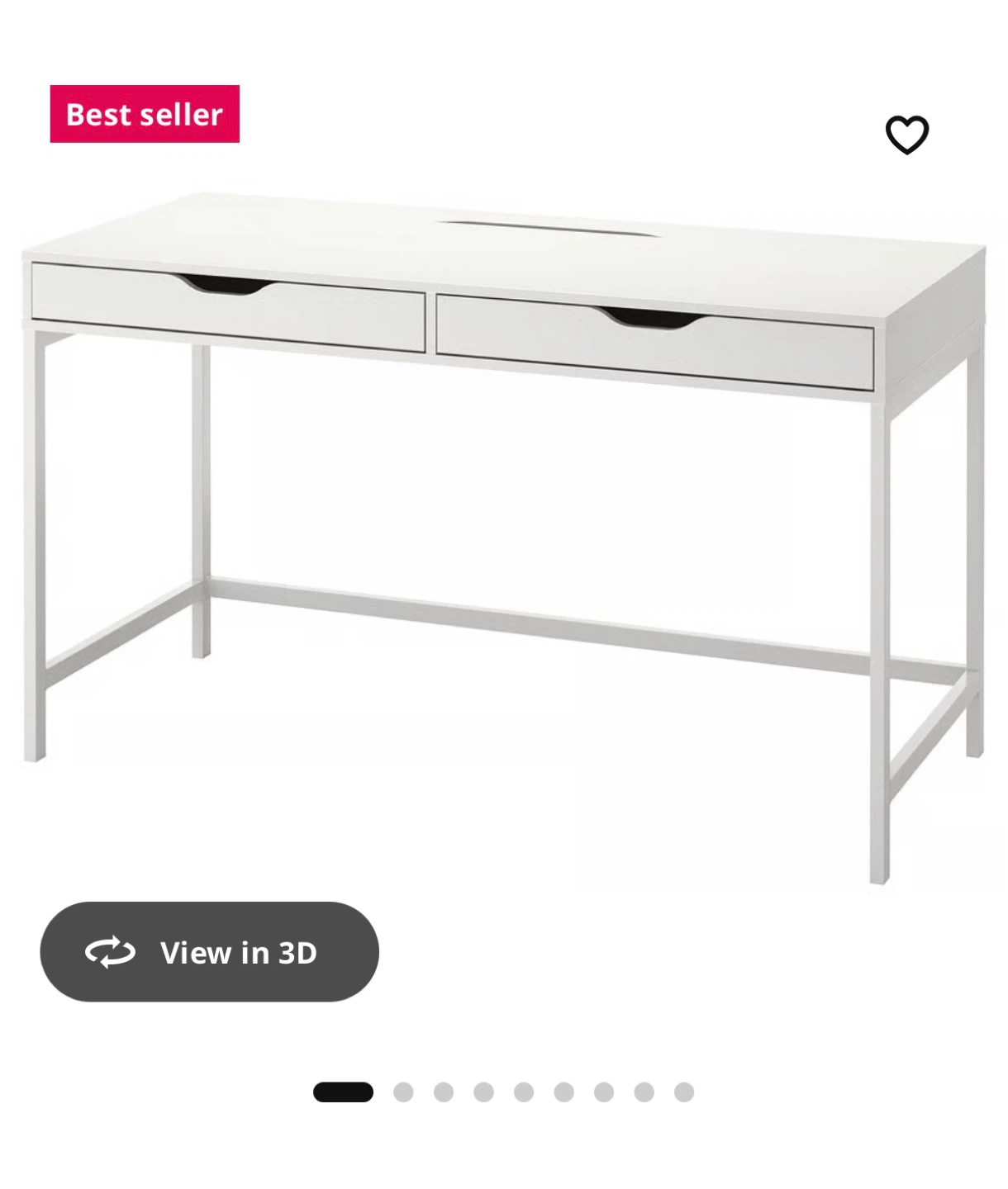 IKEA ALEX Desk White - photo 2