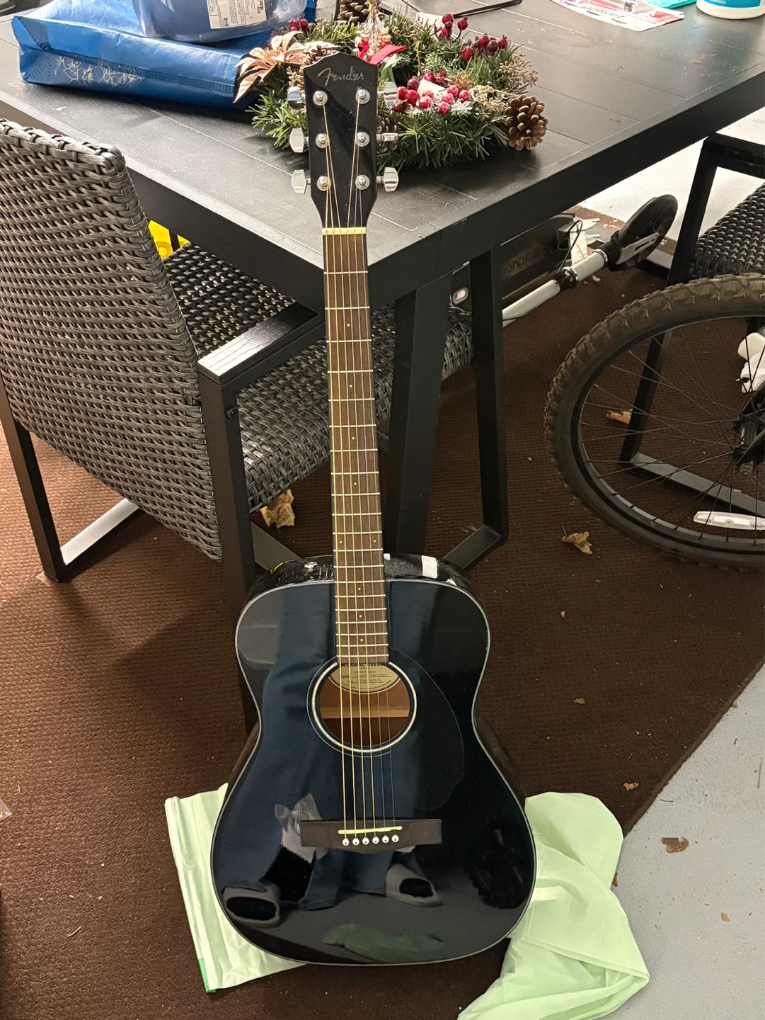 Fender Acoustic Guitar - Black