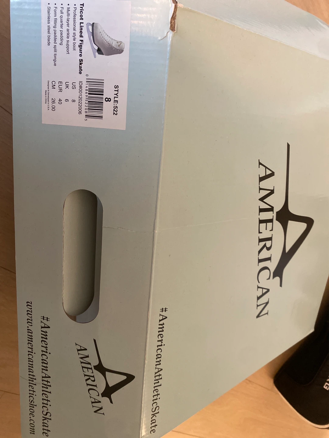 American Athletic Figure Skates - Size 8