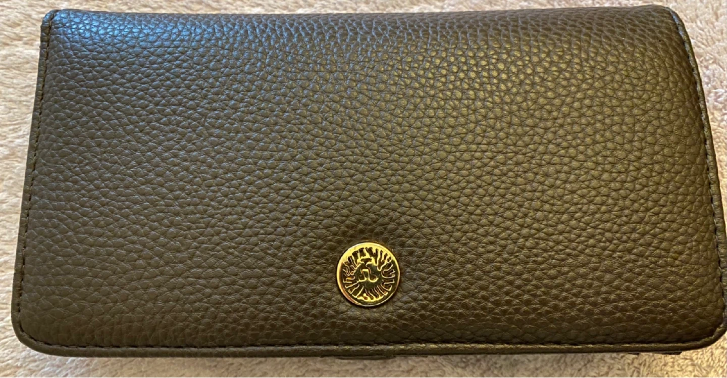 Anne Klein Brown Faux Leather Wallet