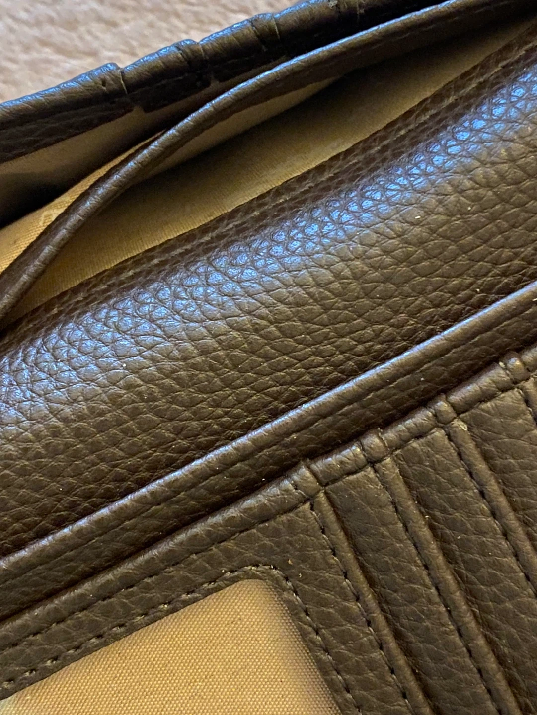 Anne Klein Brown Faux Leather Wallet - photo 3