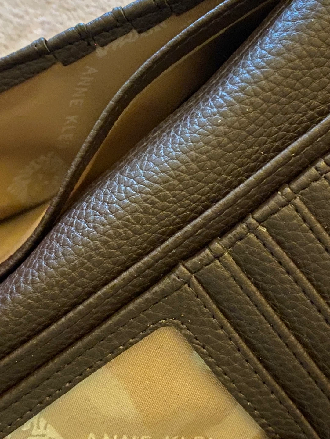 Anne Klein Brown Faux Leather Wallet - photo 4