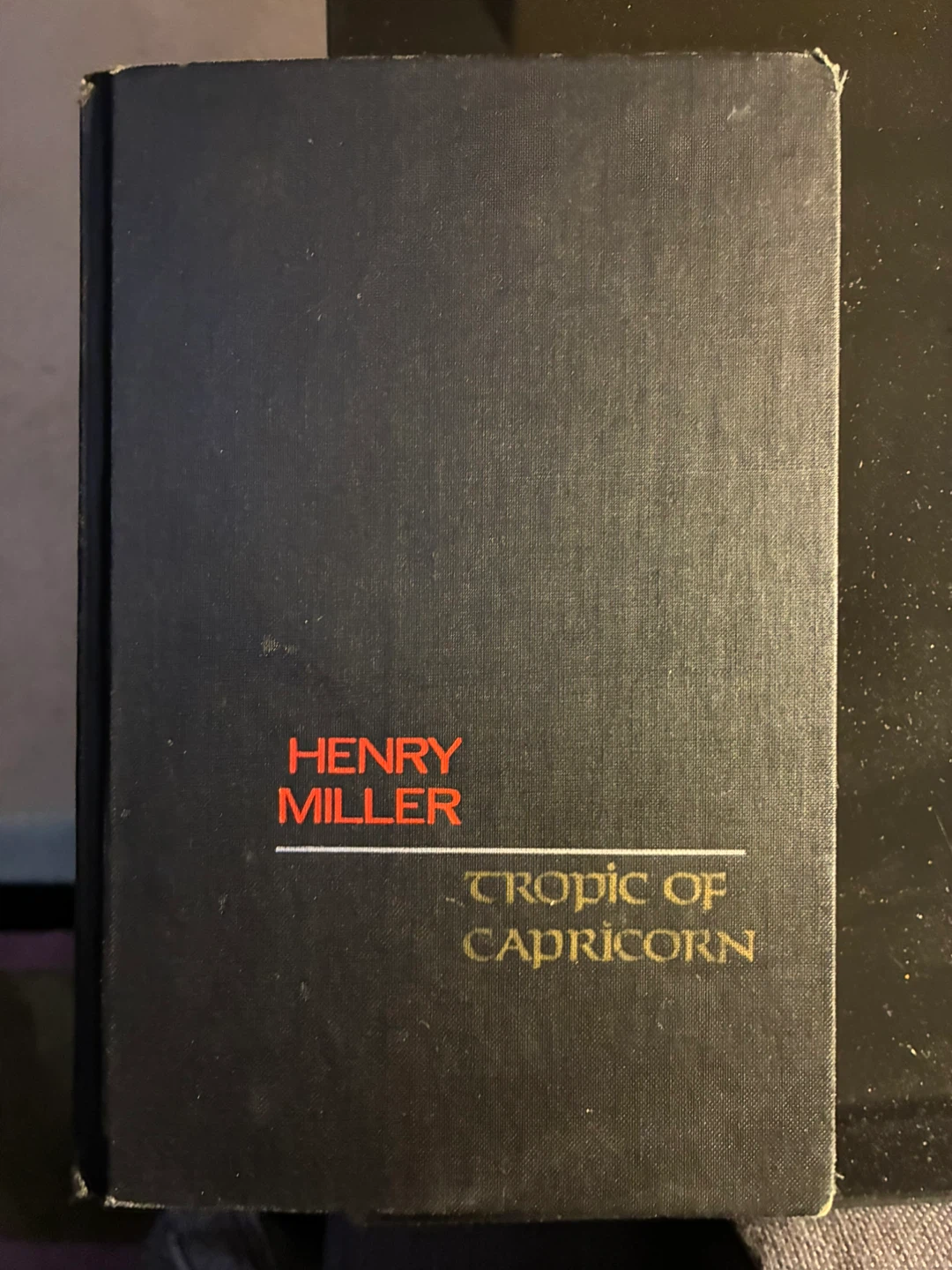 1961 HENRY MILLER TROPIC OF Capricorn first edition EROTICA book