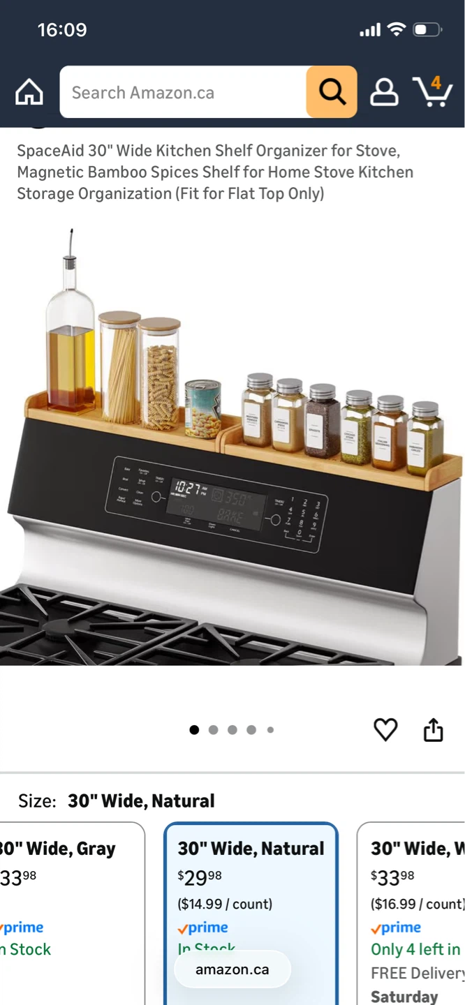 Stove Shelf