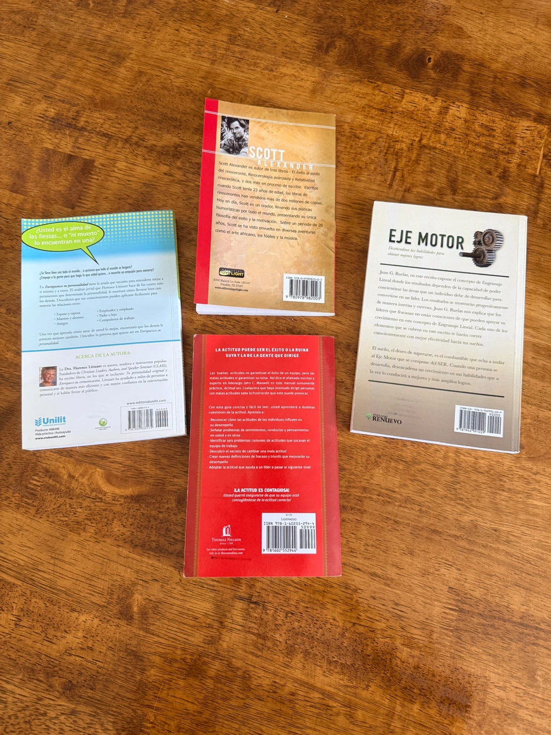 Lot of 4 Self-Help & Business Books in Spanish - photo 3