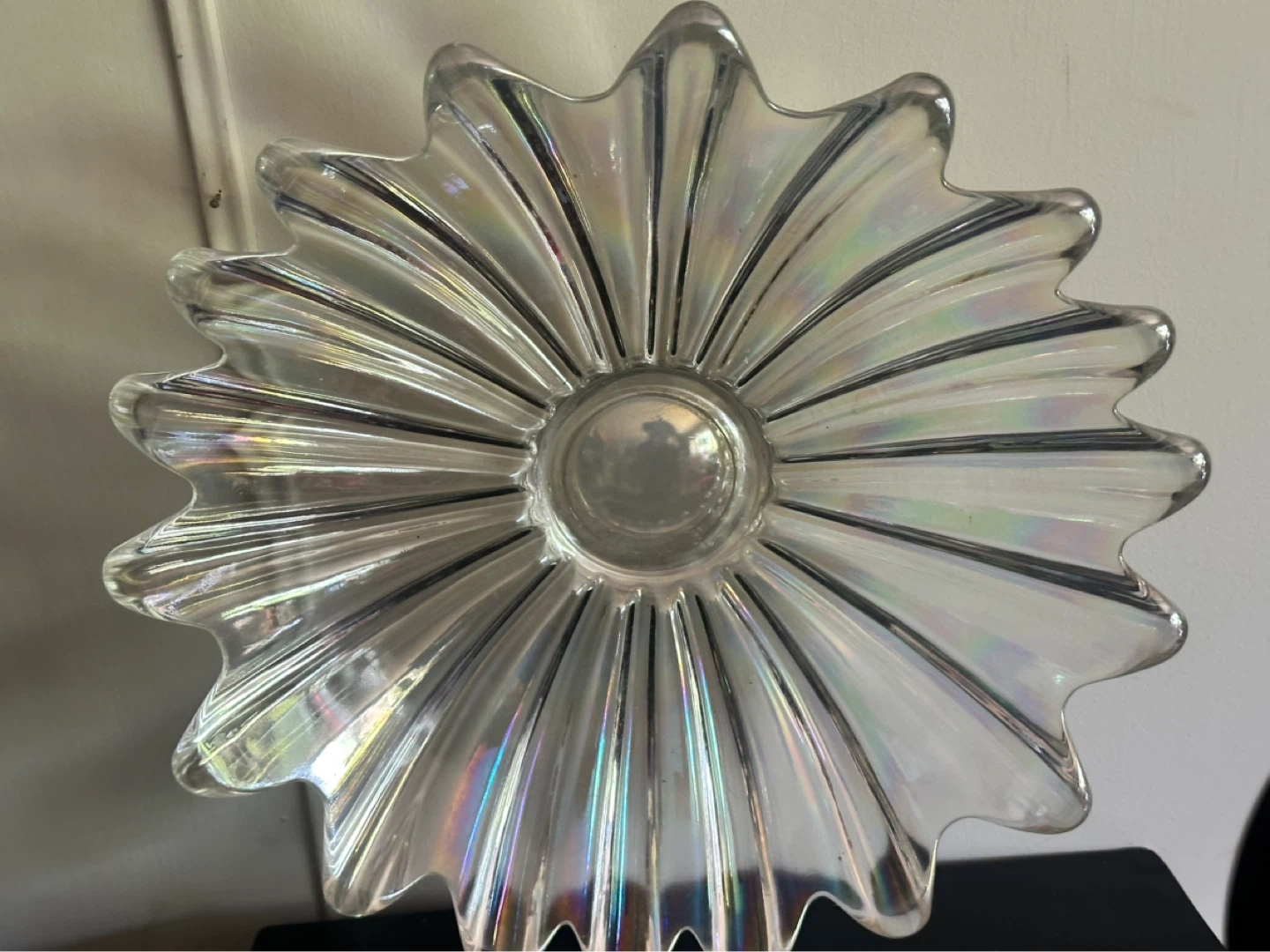 Large 11.5” Celestial Art Glass Bowl By FEDERAL GLASS CO - photo 2