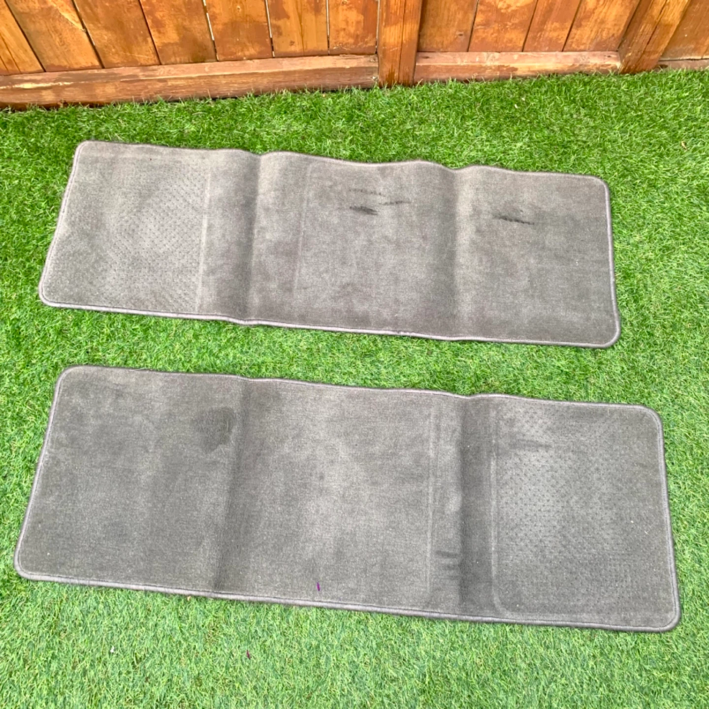 Car Floor Mats Grey Truck Backseat Mats Auto Interior