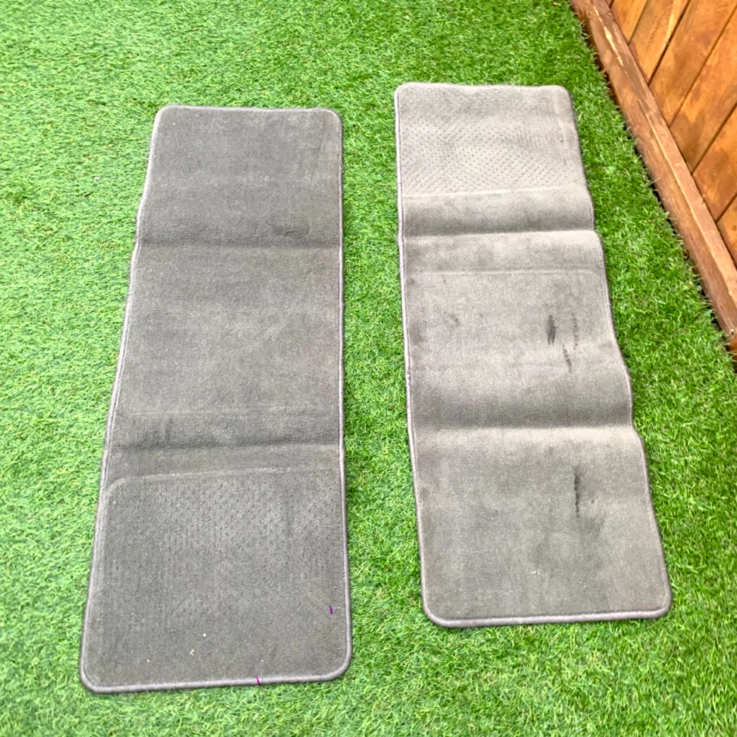Car Floor Mats Grey Truck Backseat Mats Auto Interior - photo 2