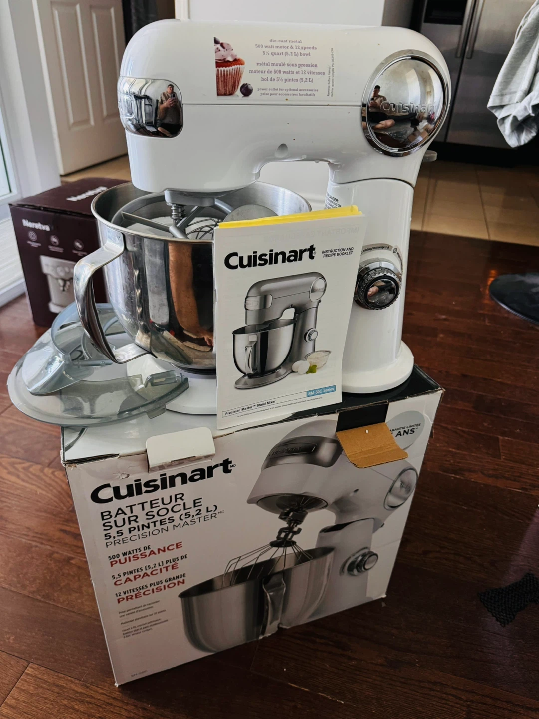 Cuisinart Precision Master Stand Mixer 5.5 Qt White - photo 2