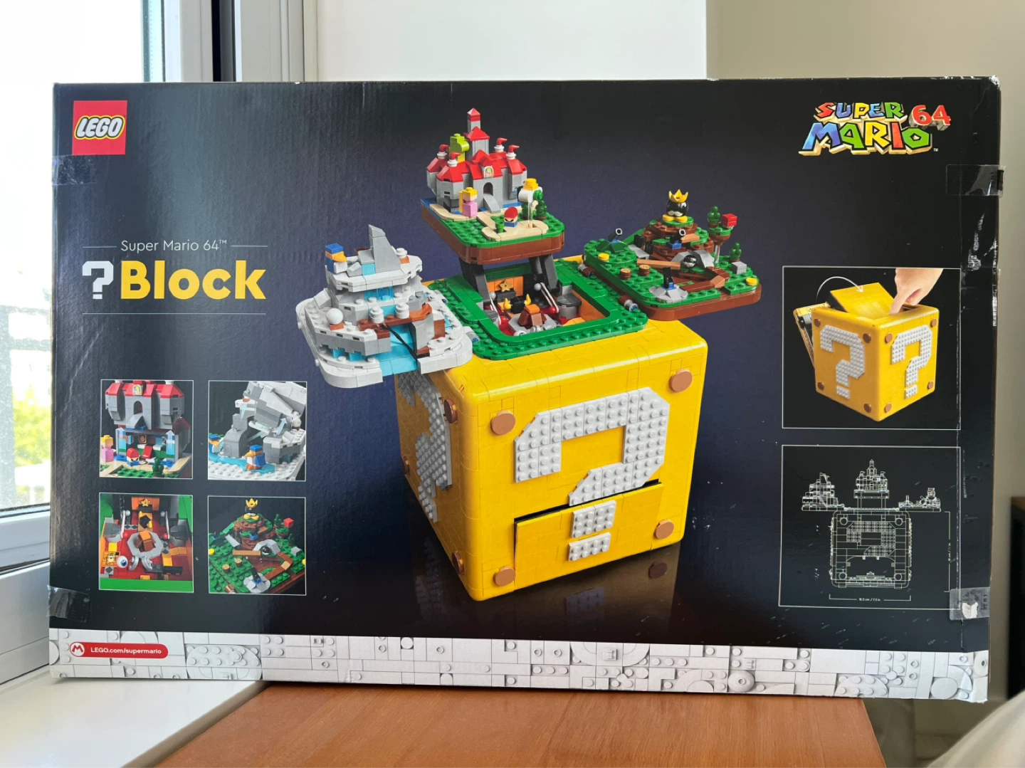 2064 pcs LEGO Super Mario 64 Question Mark Block - 71395 - photo 2