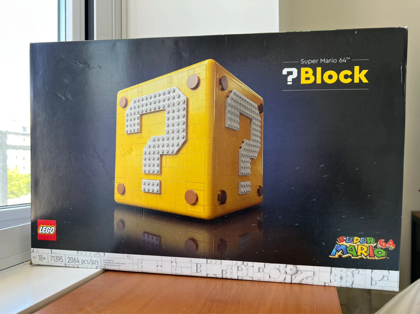 2064 pcs LEGO Super Mario 64 Question Mark Block - 71395