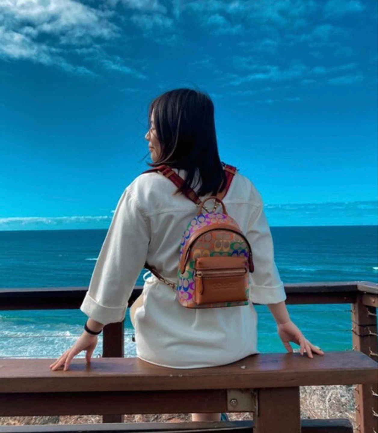 🌈 Coach Pride Collection Charter Backpack 18 🌈 - photo 2
