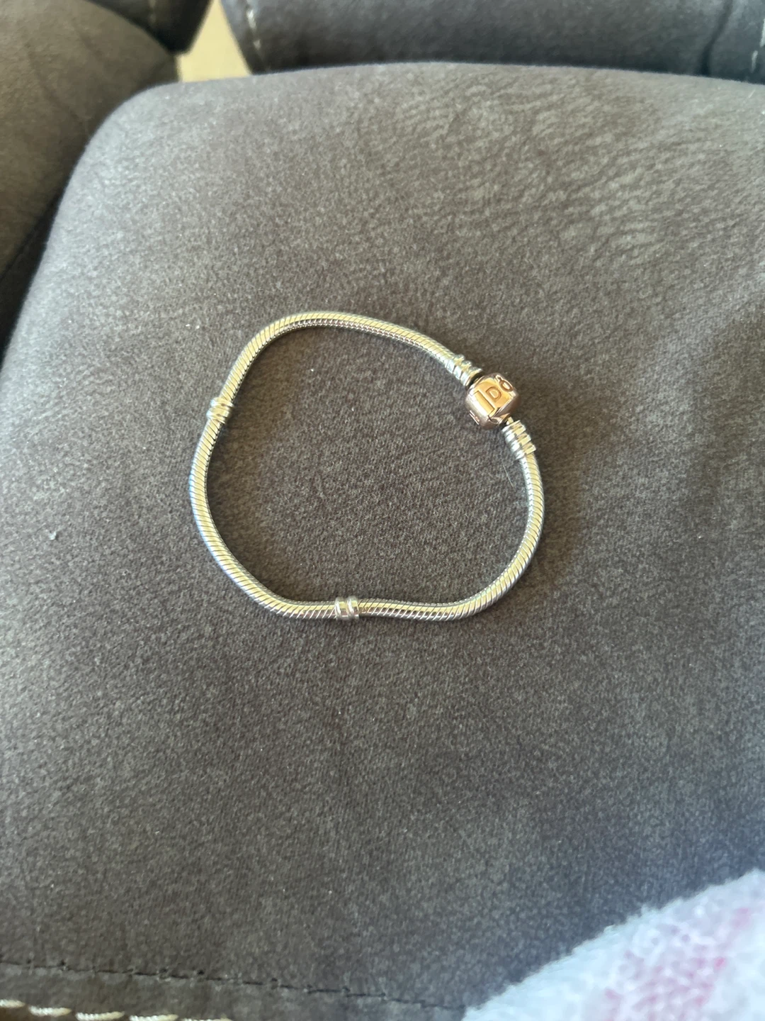 Pandora Sterling Silver Snake Chain Bracelet - photo 2
