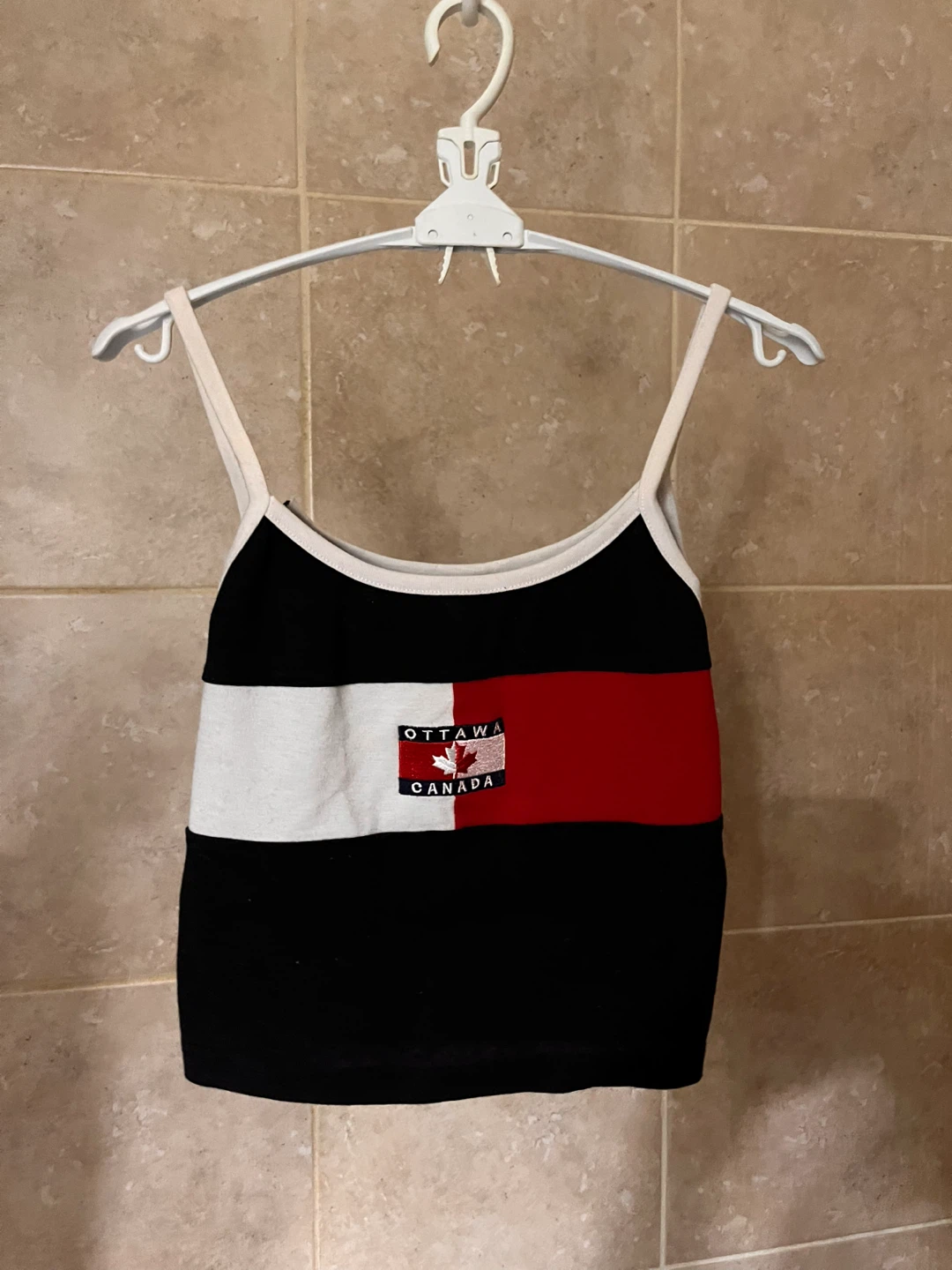 S size Ottawa Canada Flag Tank Top