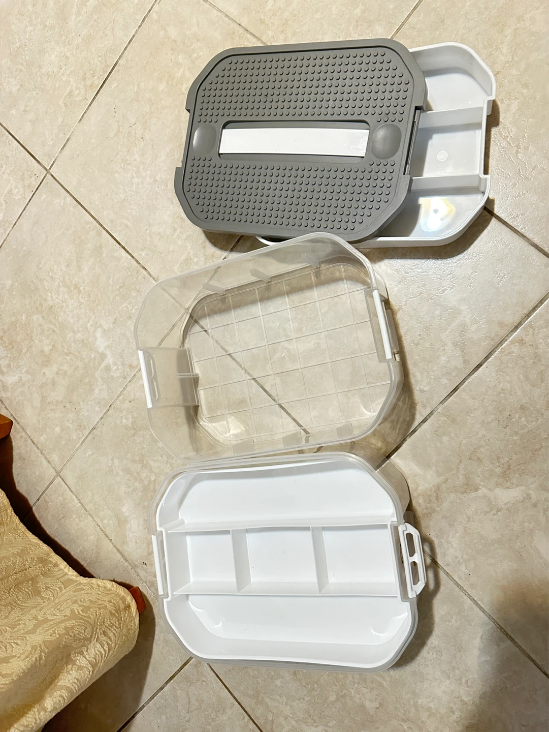 Stackable Storage Organizer Box with Lid - photo 3