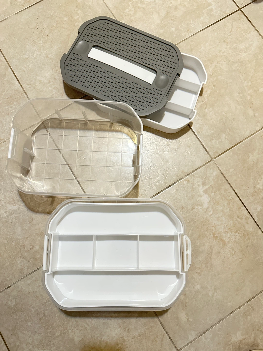 Stackable Storage Organizer Box with Lid - photo 2