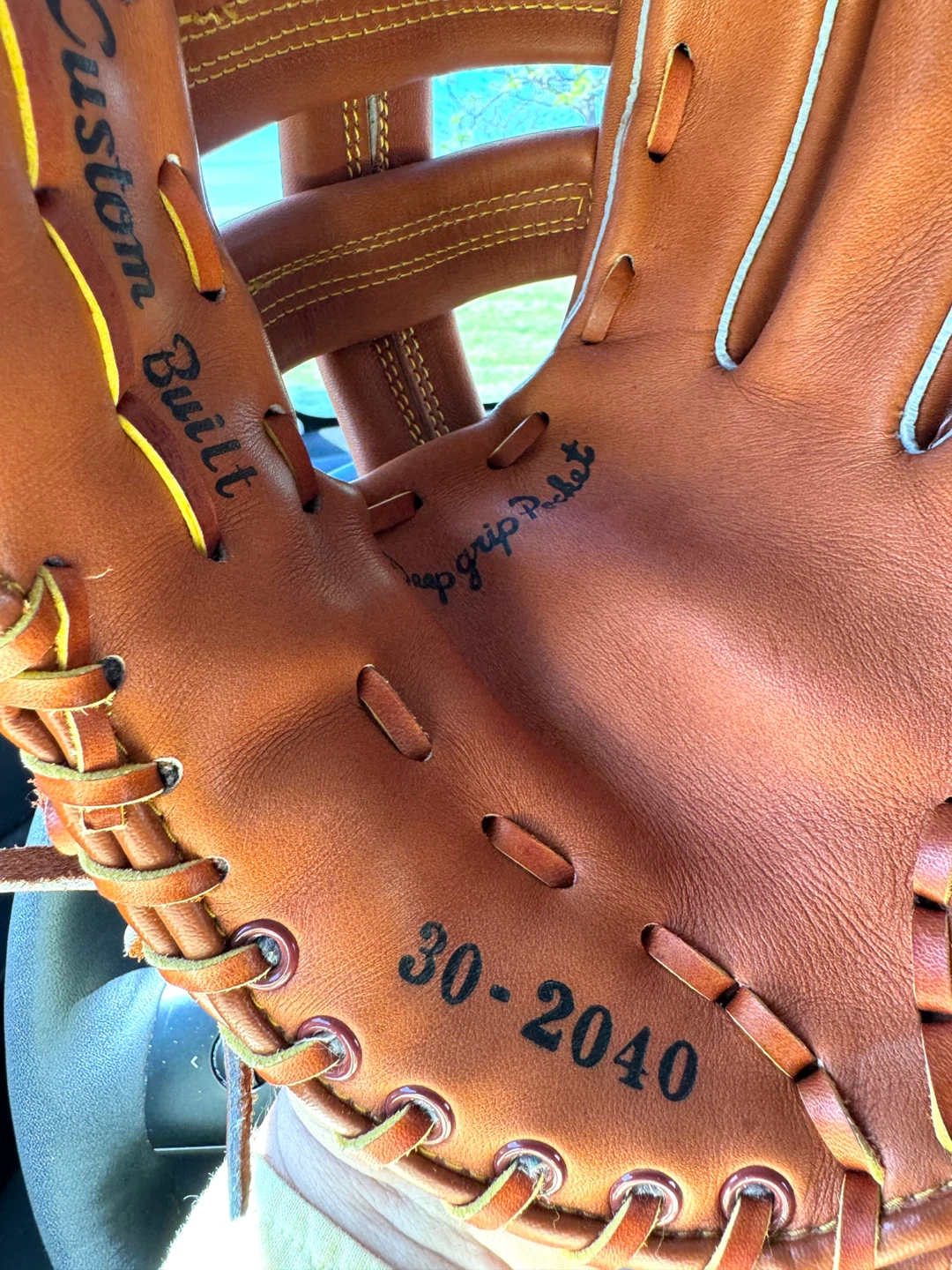 Golden Eagle Custom Built Baseball Glove - photo 5