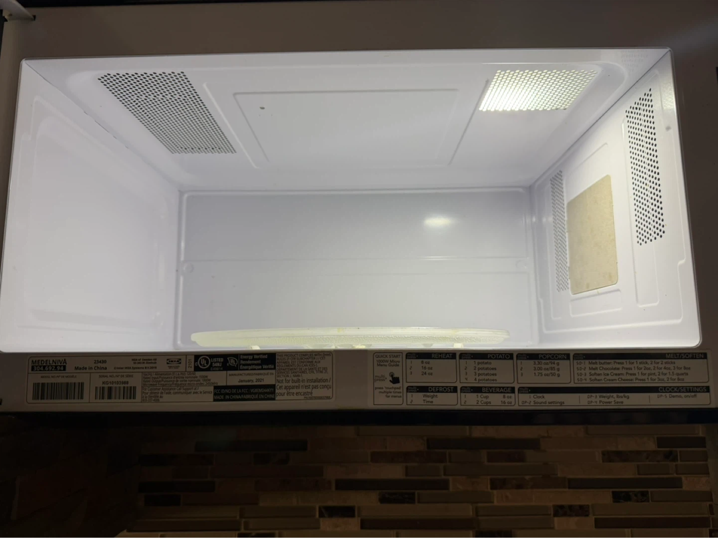 Microwave - photo 3