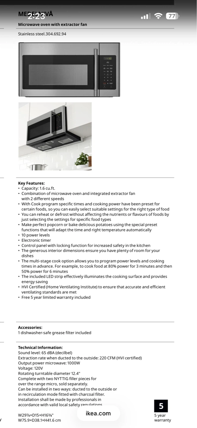 Microwave - photo 4