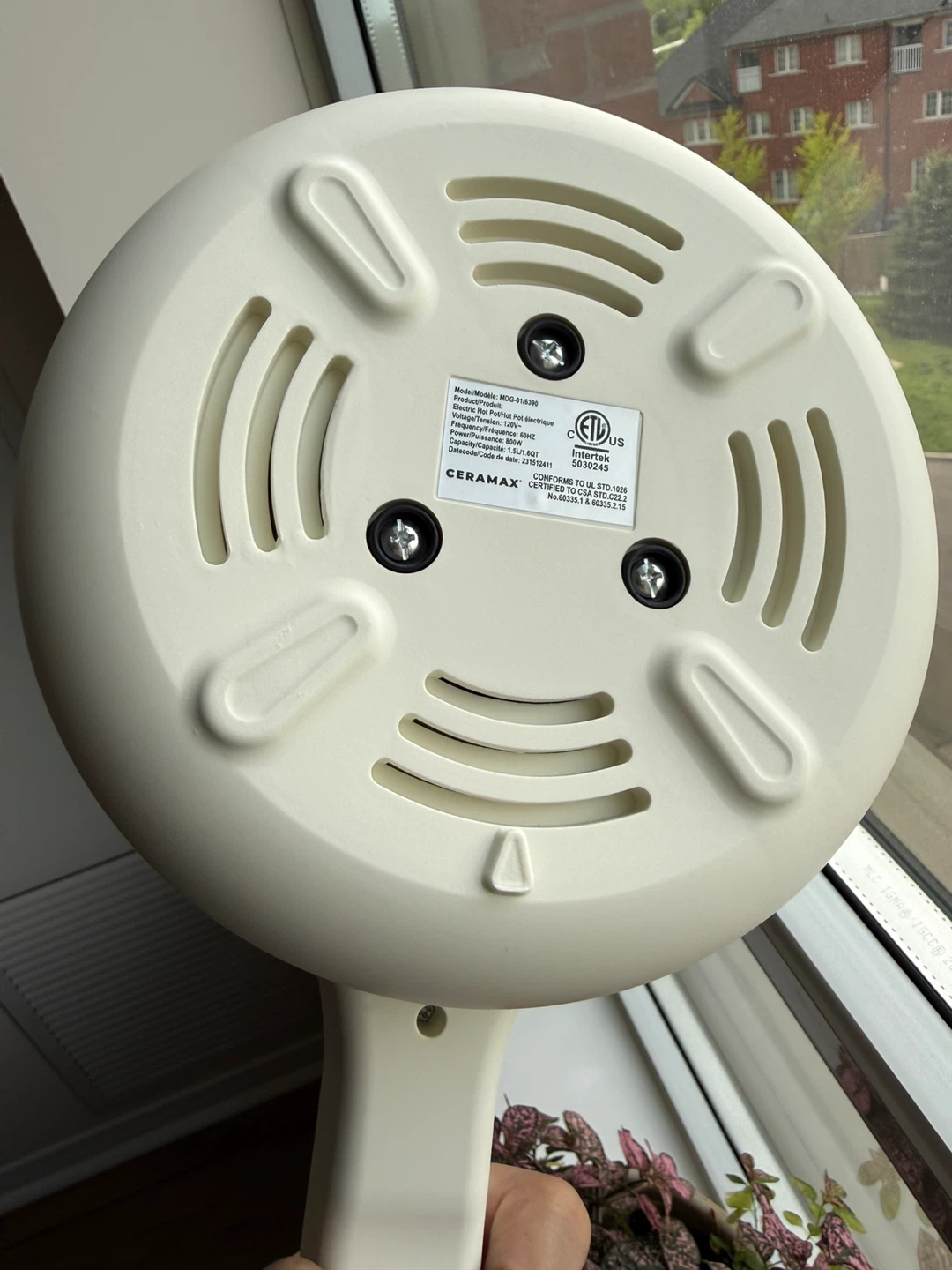 CERAMAX Electric Cooker 1.6 Quart Cream - photo 5