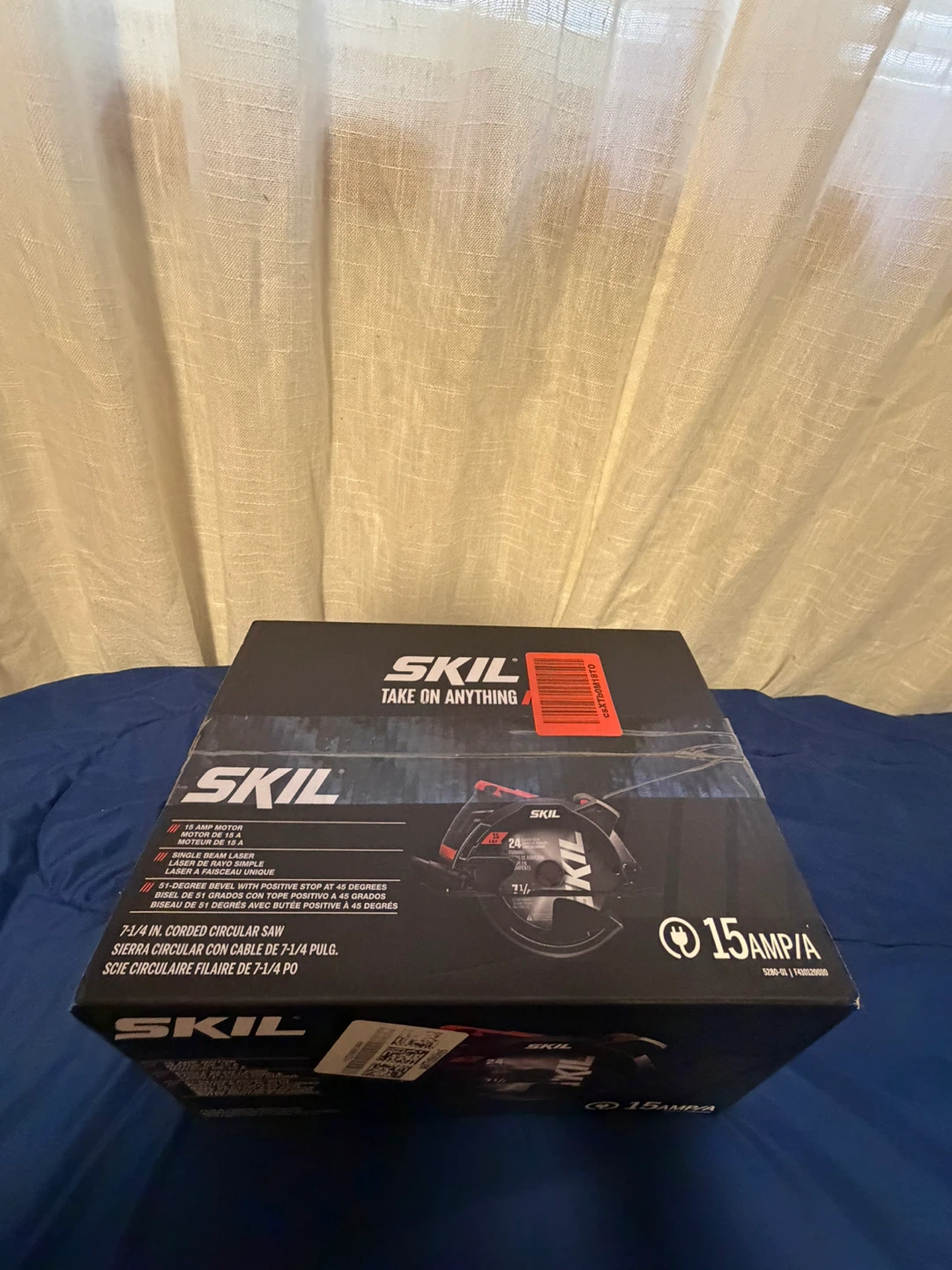 SKIL 7-1/4" Corded Circular Saw with Laser Guide - 15 Amp