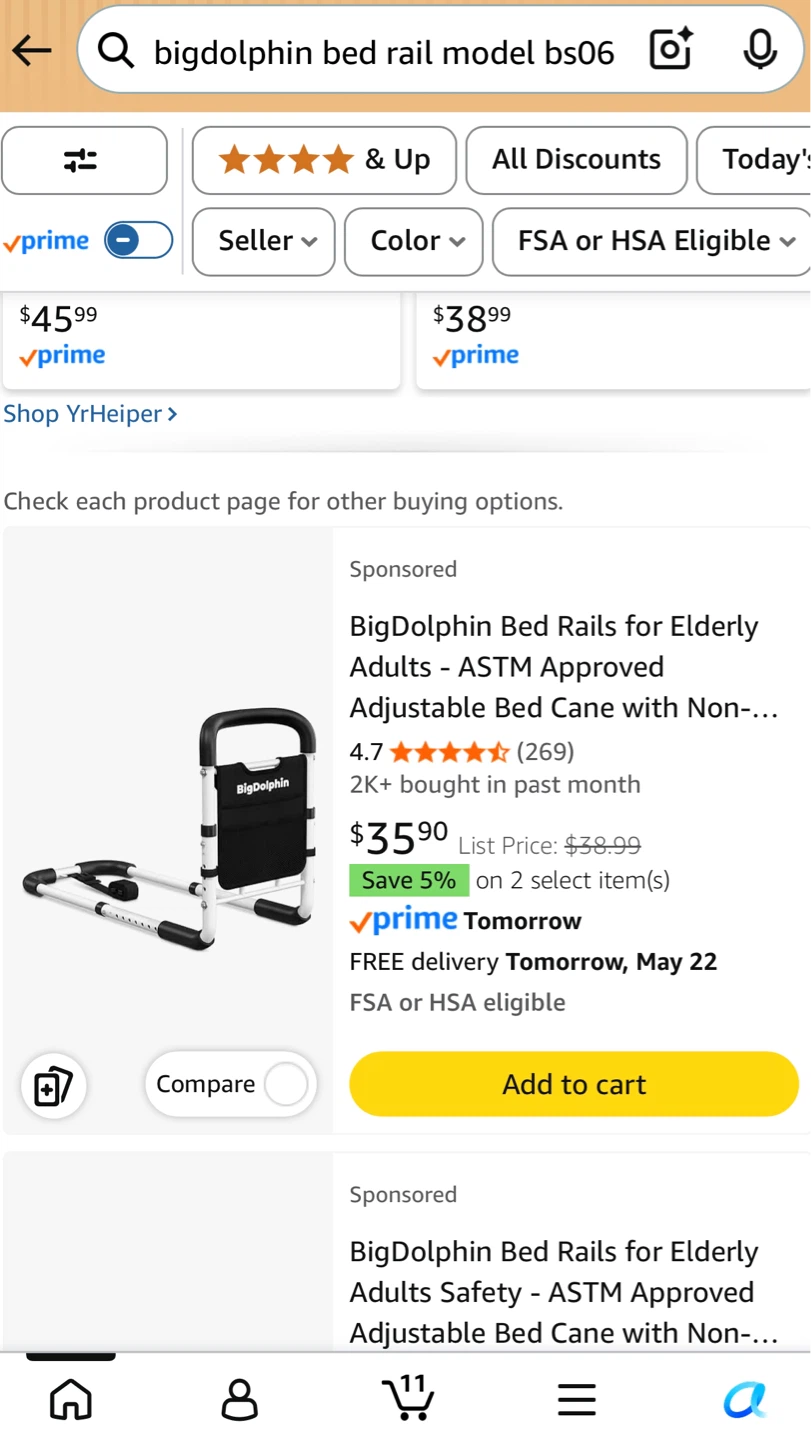 BigDolphin Bed Rail