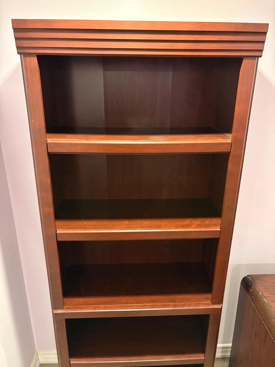 3 items on Sales - Wooden Bookcase, wooden shelf and work table - photo 4