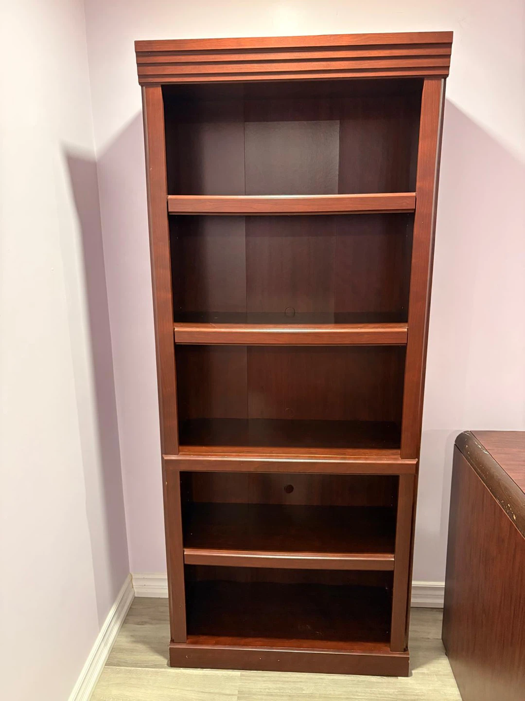 3 items on Sales - Wooden Bookcase, wooden shelf and work table - photo 5