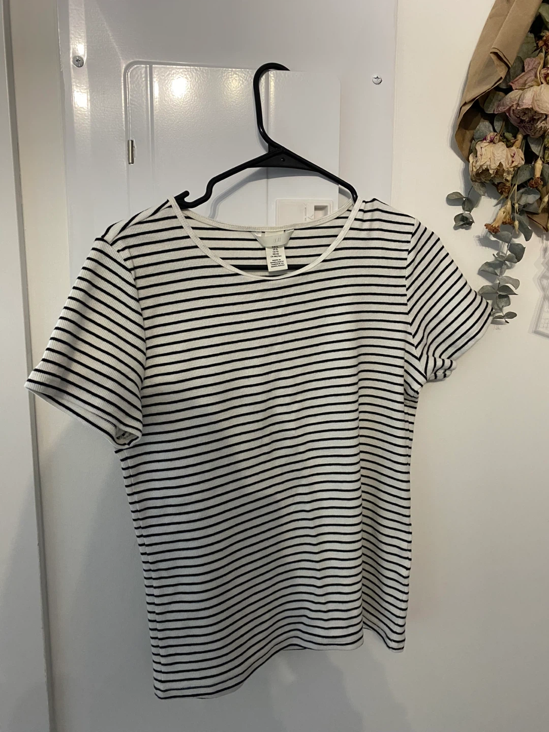H&M Striped T-Shirt - Size XL