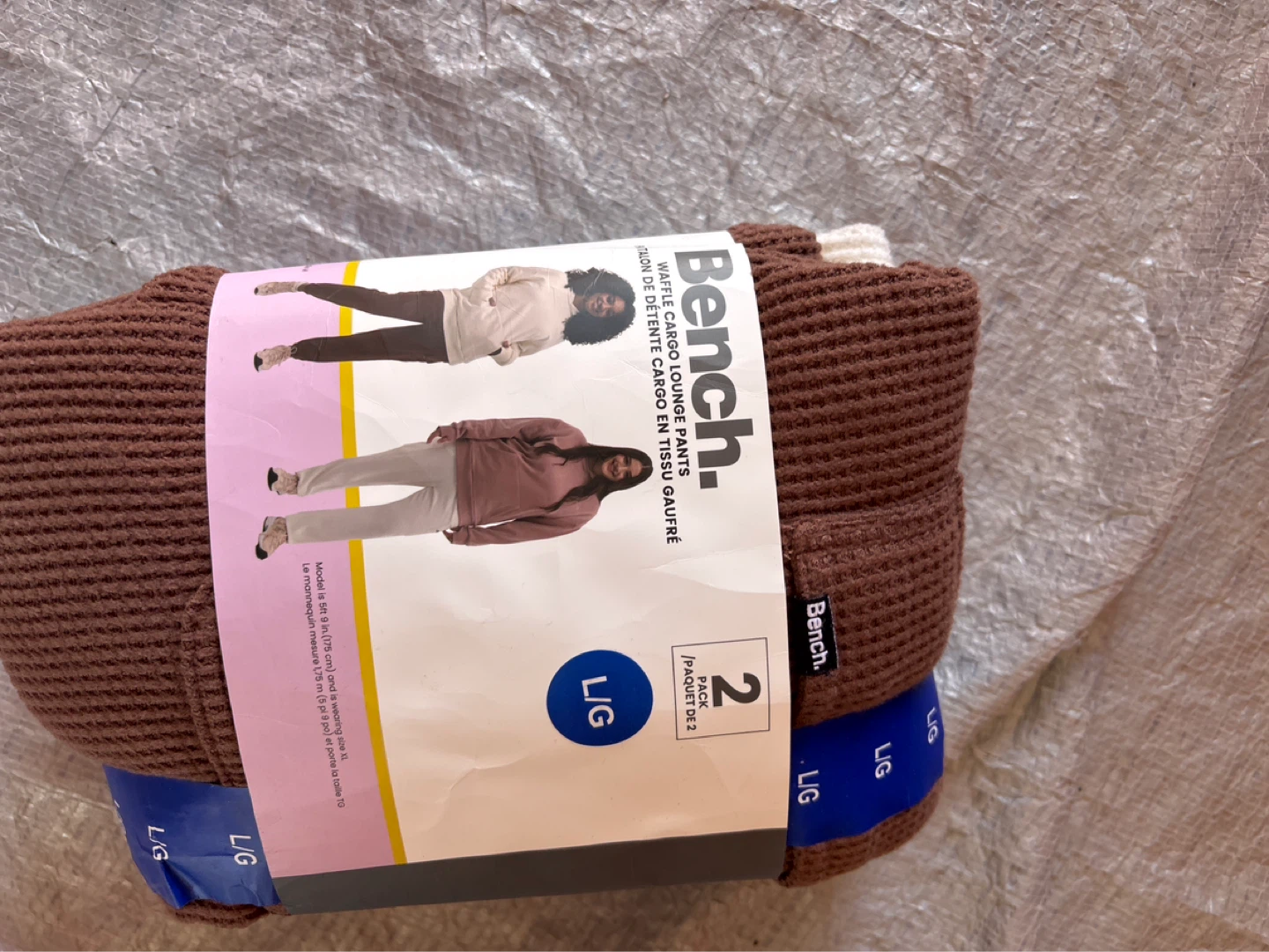 Bench Waffle Cargo Lounge Pants - 2 Pack - Size L/G