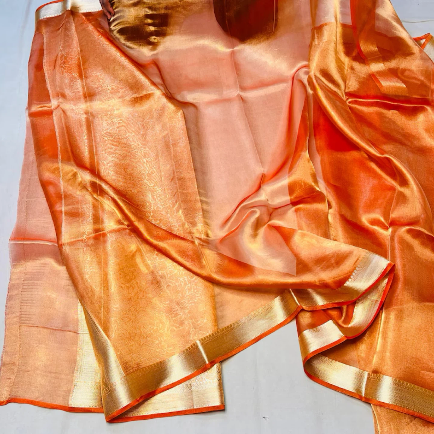 Banarasi Tissue Silk Saree - photo 3