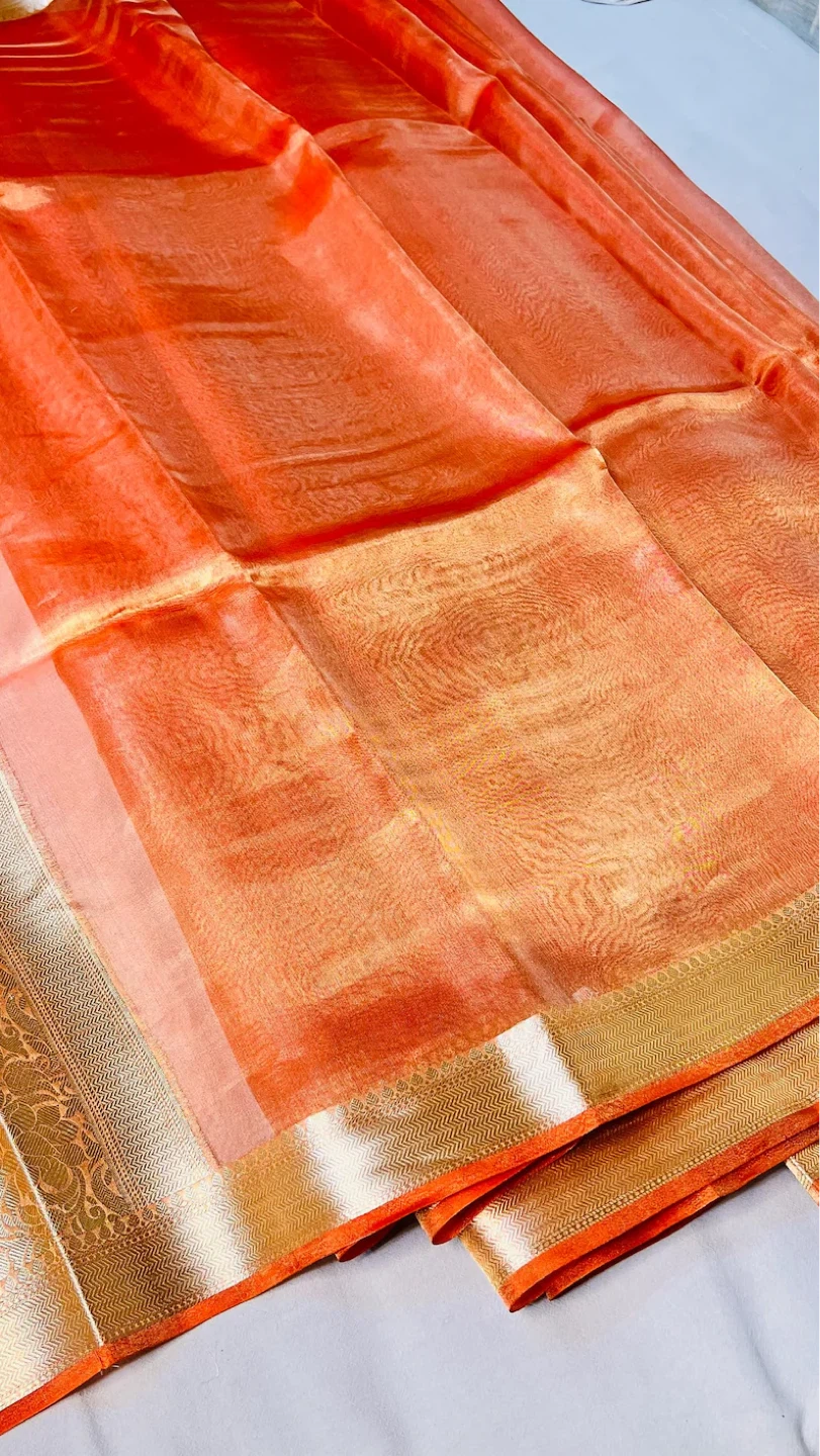 Banarasi Tissue Silk Saree - photo 2