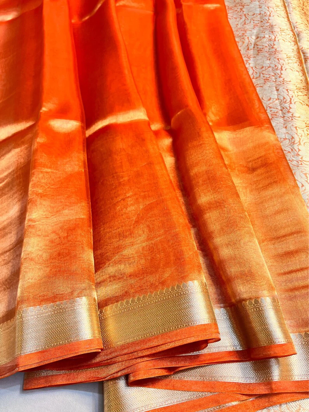 Banarasi Tissue Silk Saree - photo 4