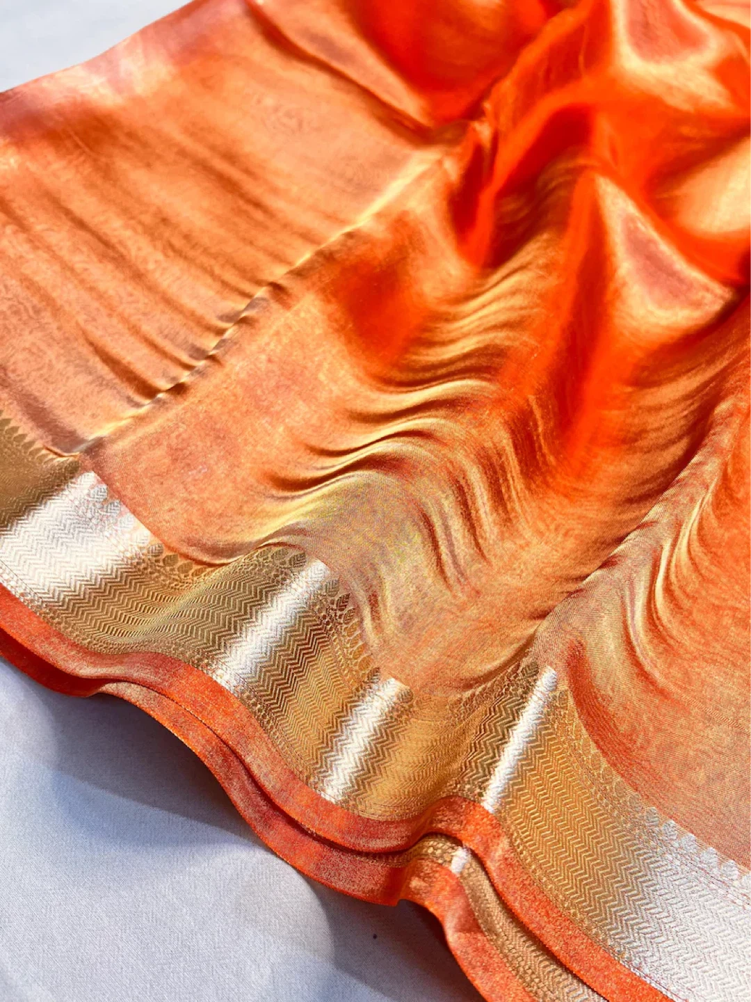 Banarasi Tissue Silk Saree - photo 5