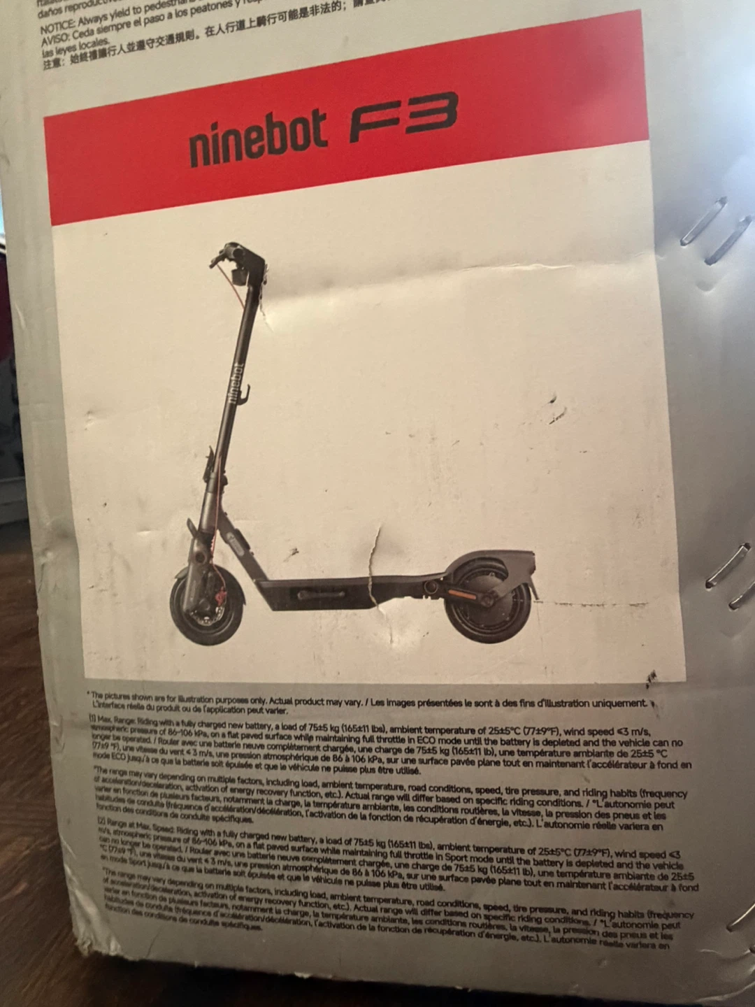 Segway Ninebot F3 Electric Scooter - photo 3